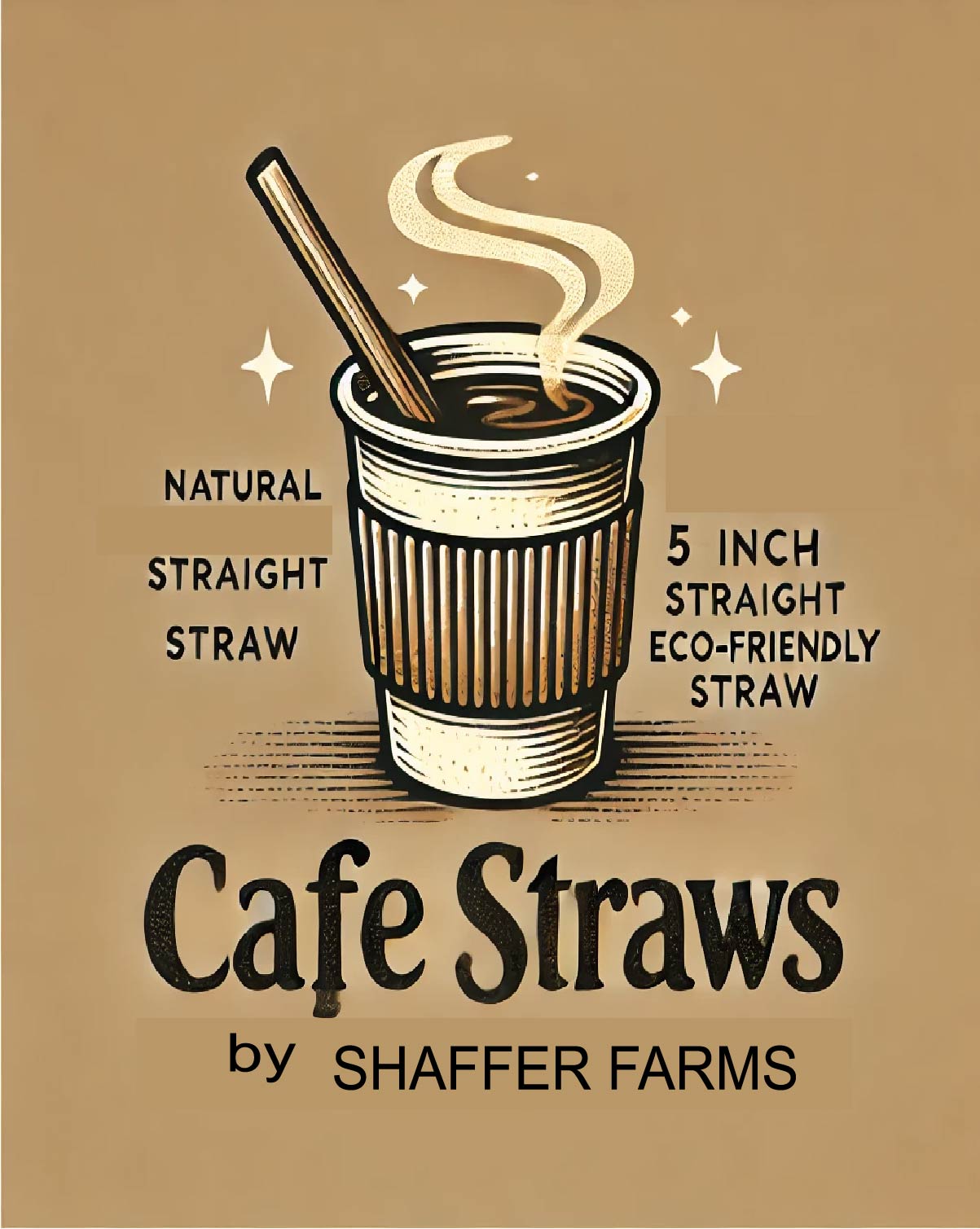 Italian Barista Straws & Stirs.